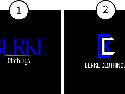 Berk Clothings logo versions! berkclothings branddesign brandidentity branding choosethelogo creativefeedback designcommunity designerlife designinspiration graphic design graphicdesign logo logochoice logooptions logopoll