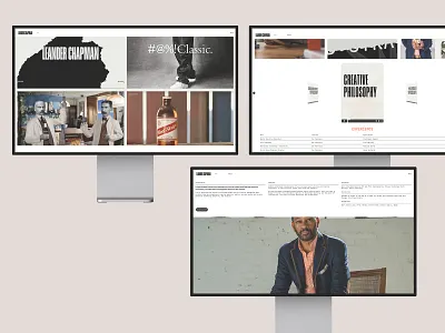 Leander Chapman Branding: Portfolio Site art direction branding case study design creative direction design design leadership graphic design integrated branding integrated campaign josh kulchar josh kulchar creative logo personal branding portfolio design spark supercharging ui ux visual design web design