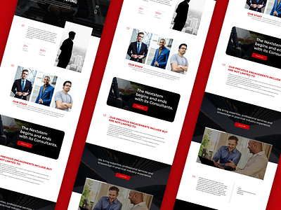 Sleek and Modern Landing Page Design for Audacity Consulting wordpress expert