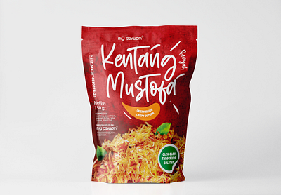 Kentang Mustofa Packaging branding desain kemasan design graphic design kemasan packaging packaging design potatos product snack vector