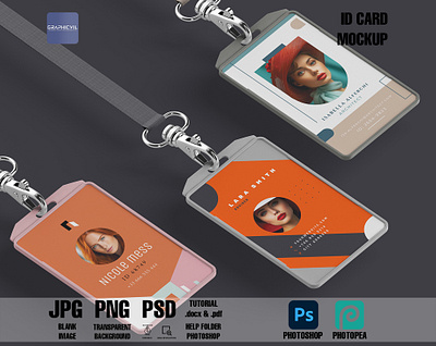 ID Card Mockup 6