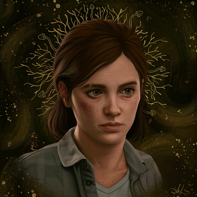 Ellie Williams elliewiliams fabart procreate thelastofus