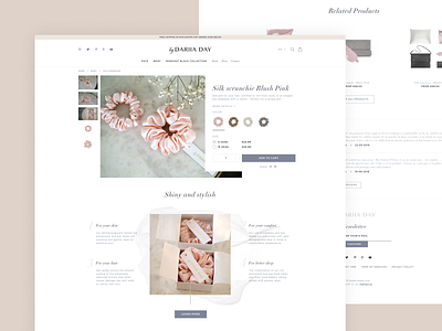 Silk product page - ecommerce design e commerce ec redesign shop ui ux webdesign website