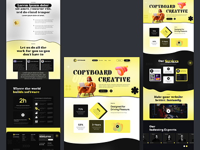 COPYBOARD CREATIVE AGENCY agency company copyboard creative agency creative creative agency crypto currency design startup digital agency digital studio landing landing page saas startup ui ui ux user interface web 3 web design webdesign website