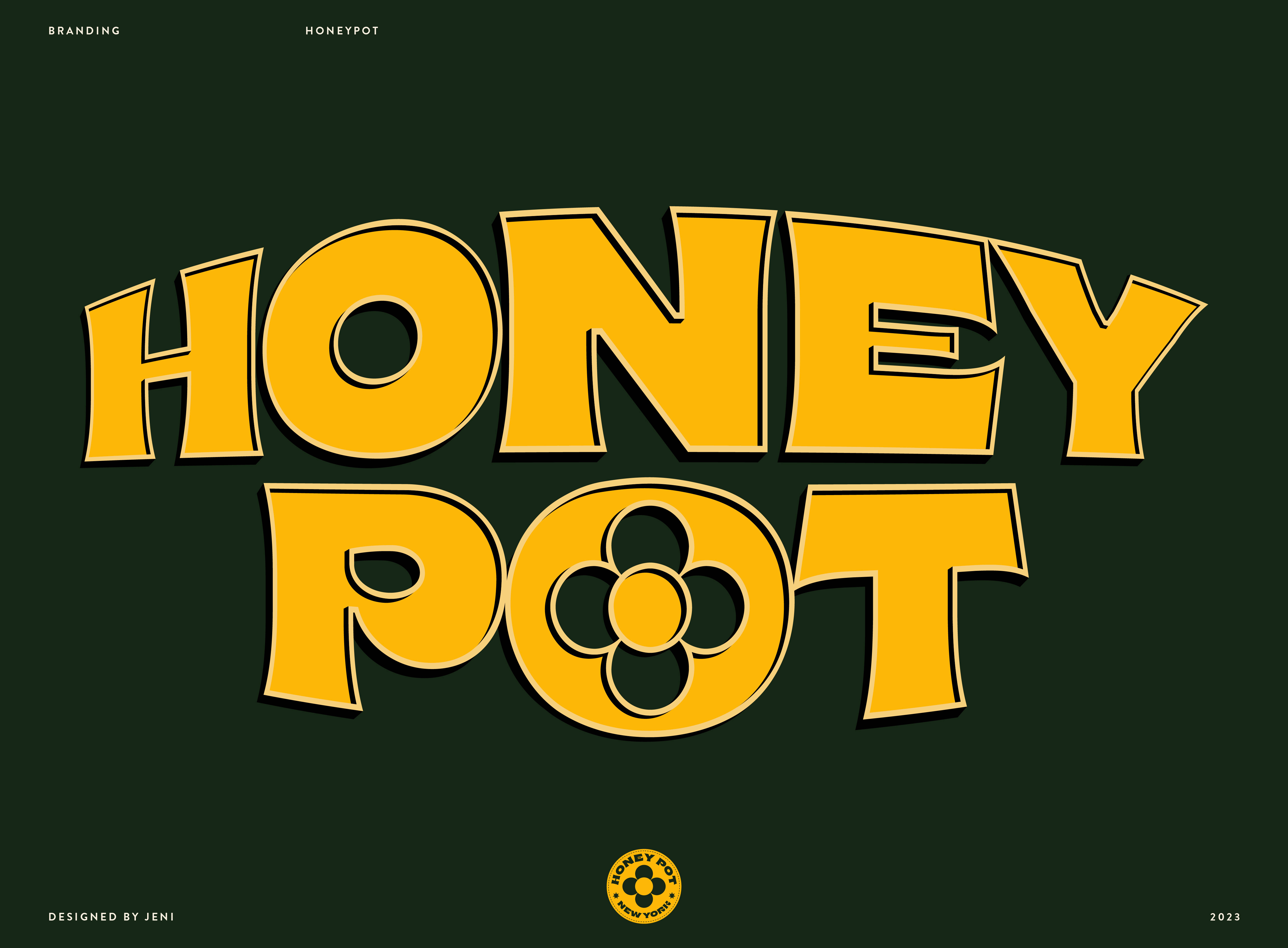 Honeypot Logo branding graphic design logo vector