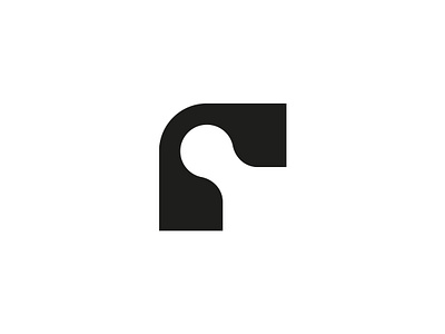 r + Billiards Logomark logo mark