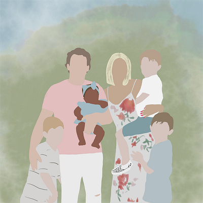 Family Portrait Artwork - Adobe Fresco