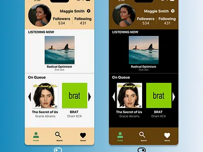 DailyUI #015 - On/Off dailyui 015 dark mode figma light mode toggle ui ui design