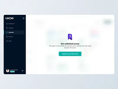 Paywall paywall product design sidebar ui uiux
