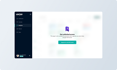 Paywall paywall product design sidebar ui uiux