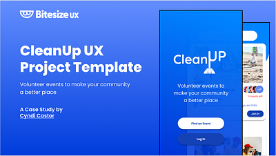 CleanUp design graphic design ux