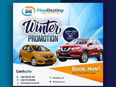 Car Rental Business Flyers business car rental flyer graphic design social media