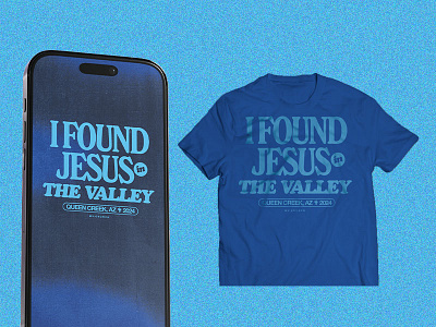 🌟 "I Found Jesus in the Valley" Branding Design for MV.church branding church design graphic design live event production logo vector