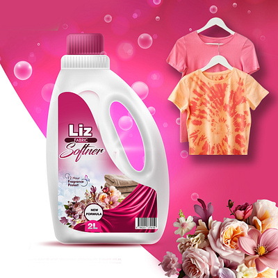 Fabric Softener graphic design