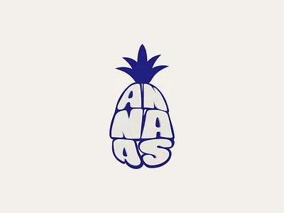 Ananas E-learning Logo branding graphic design logo