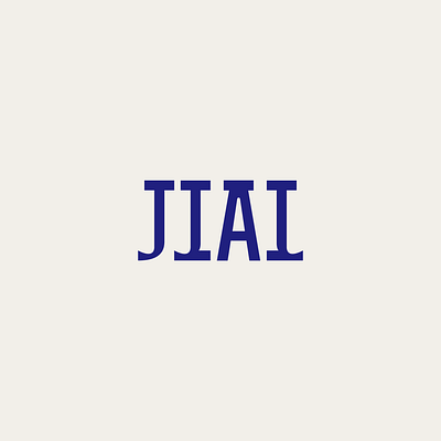Jiai Fashion Logo branding graphic design logo