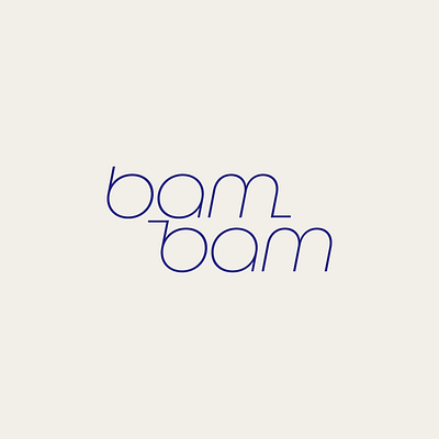 BamBam Lip balm Logo branding graphic design logo