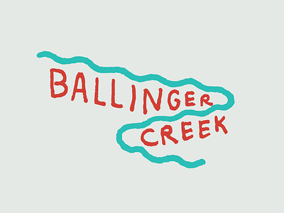 Ballinger Creek branding graphic design logo logo design