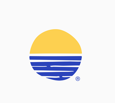 Sunset branding logo logo design