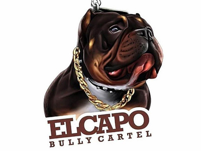 Elcapo Bully Cartel Logo! 3d animation branding design graphic design illustration logo motion graphics ui vector