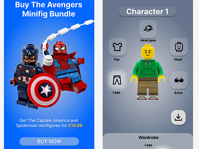 Minifig App for the Lego Group