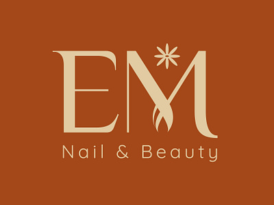 [PROJECT] EM NAIL & BEAUTY BRAND IDENTITY brand identity branding design graphic design identity logo logo design logotype