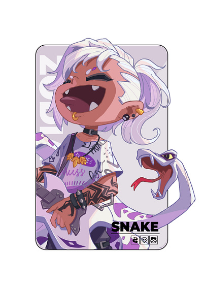 Chinese Zodiac IP Character Design-Snake character design characters design ipdesign