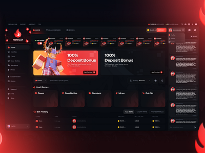 🔥RBXHeat, Roblox Arcade 3d branding design graphic design icon illustration logo ui ux vector