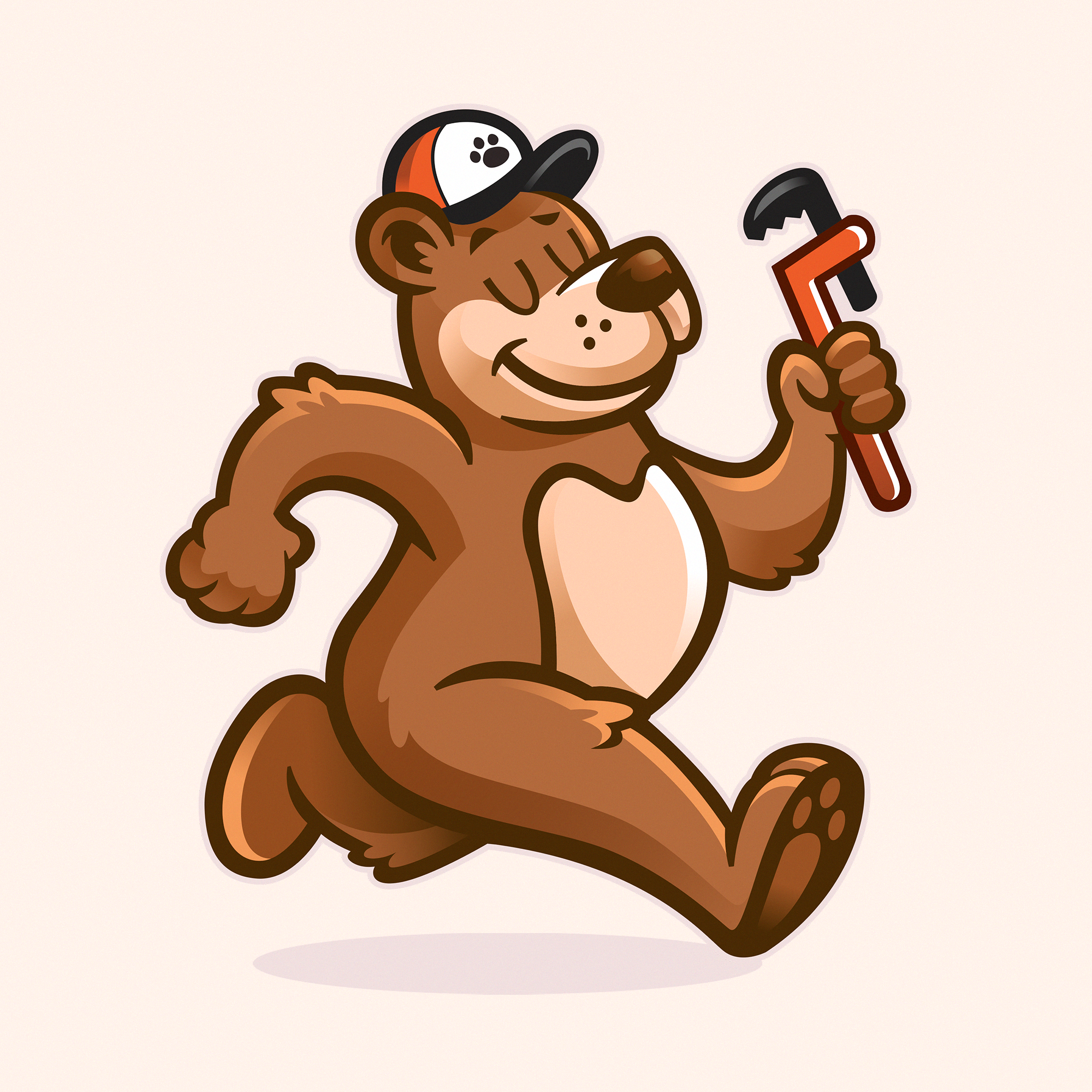Example of Professional Home Service Mascot Logo
