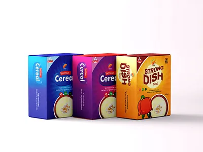 Cereal Box Packaging Design box pacakging cereal box design designer food foodpackaging