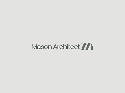 Mason Architect® Architecture firm logo. app icon architecture archtect log brand logo branding construction logo design graphic design icon illustration logo logo desgin logo idea logo inspiretion m logo mason logo minimal logo modern logo real estate logo ui