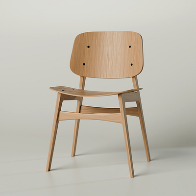 Søborg chair 3d 3d illustration 3dart 3dillustration 3dmodeling blender digitalart visualization