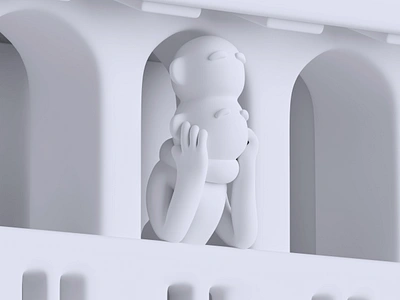 Detail-clay 3d arches blender character clay detail illustration magic modeling twofaces