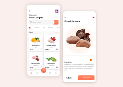 Mochi App ui