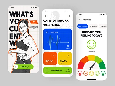 Fitness App UI android app application design exercise figma fintess application fitness fitness app graphic design illustration interaction ios ios workout mobile mobile interaction motion ui ux workout