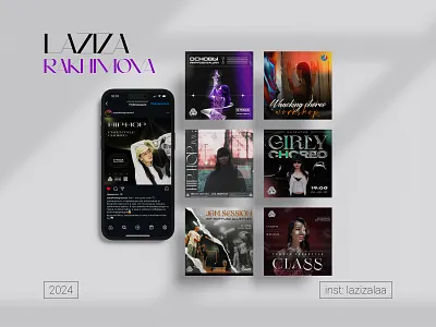 DANCE POSTERS aesthetic branding dance design event graphic design hip hop illustration logo master class modern poster style vogue workshop