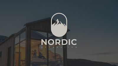 NORDIC REC Logo Design adobe illustrator branding graphic design logo vector