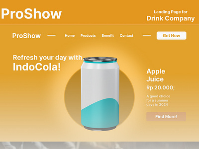 ProShow - Profile Drink Company ui
