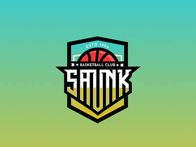 Basketball Logo (saunk) Indonesia basketball logo
