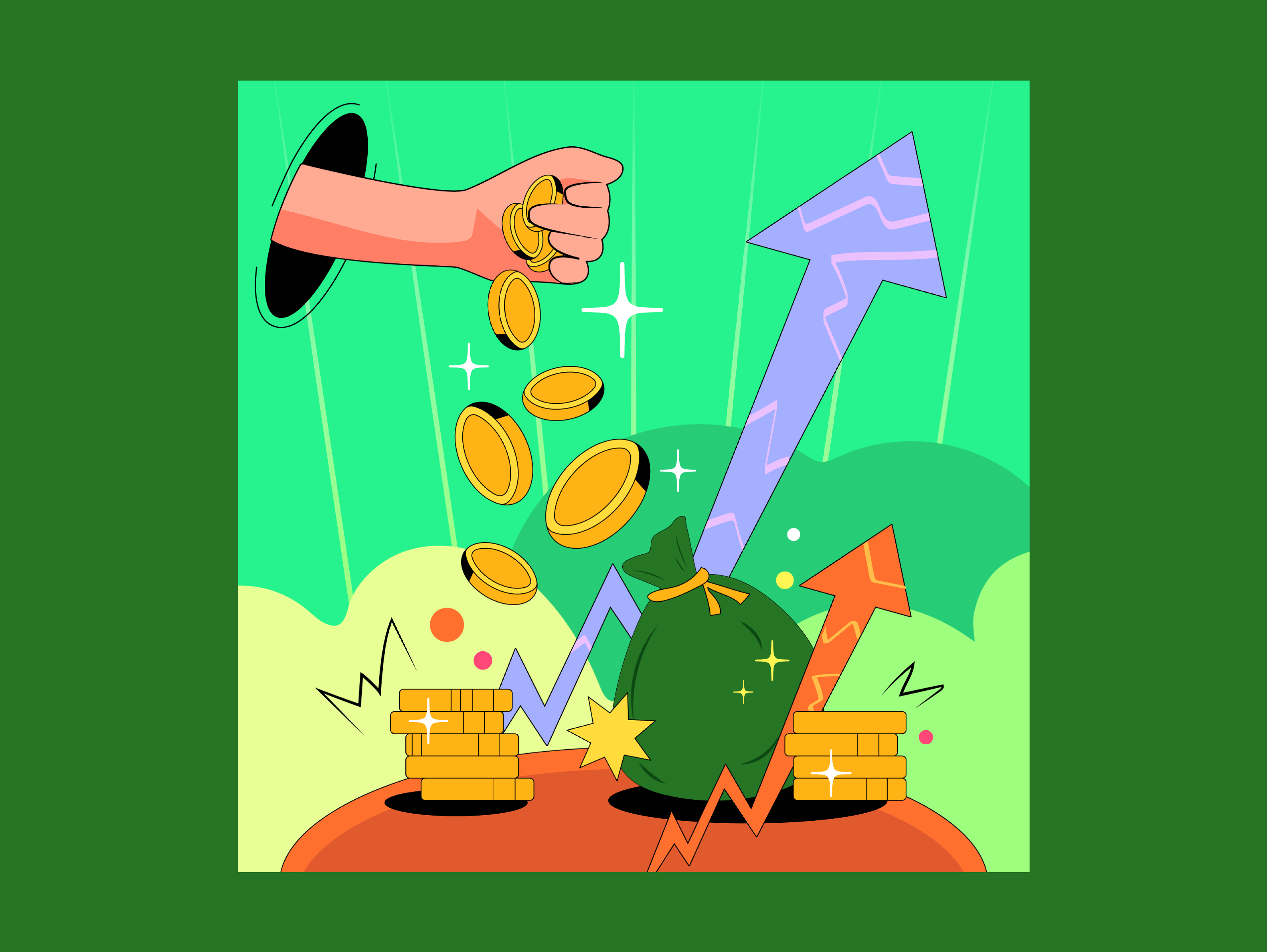 Flexible saving alisa vu art artwork contrast design illustration