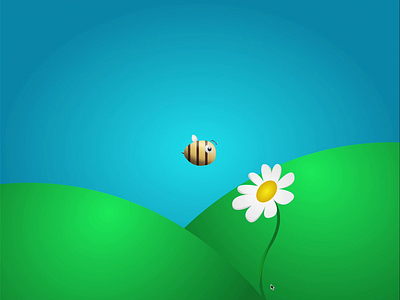 Honey Heist : Bee Fighting with Flower 3dart animatedscene animation animationstory artanimation bee design digitalanimation figma figmadesign graphic design illustration inspiration micro animation motion graphics nature shortanimation whimsicalanimation windandflower windyday