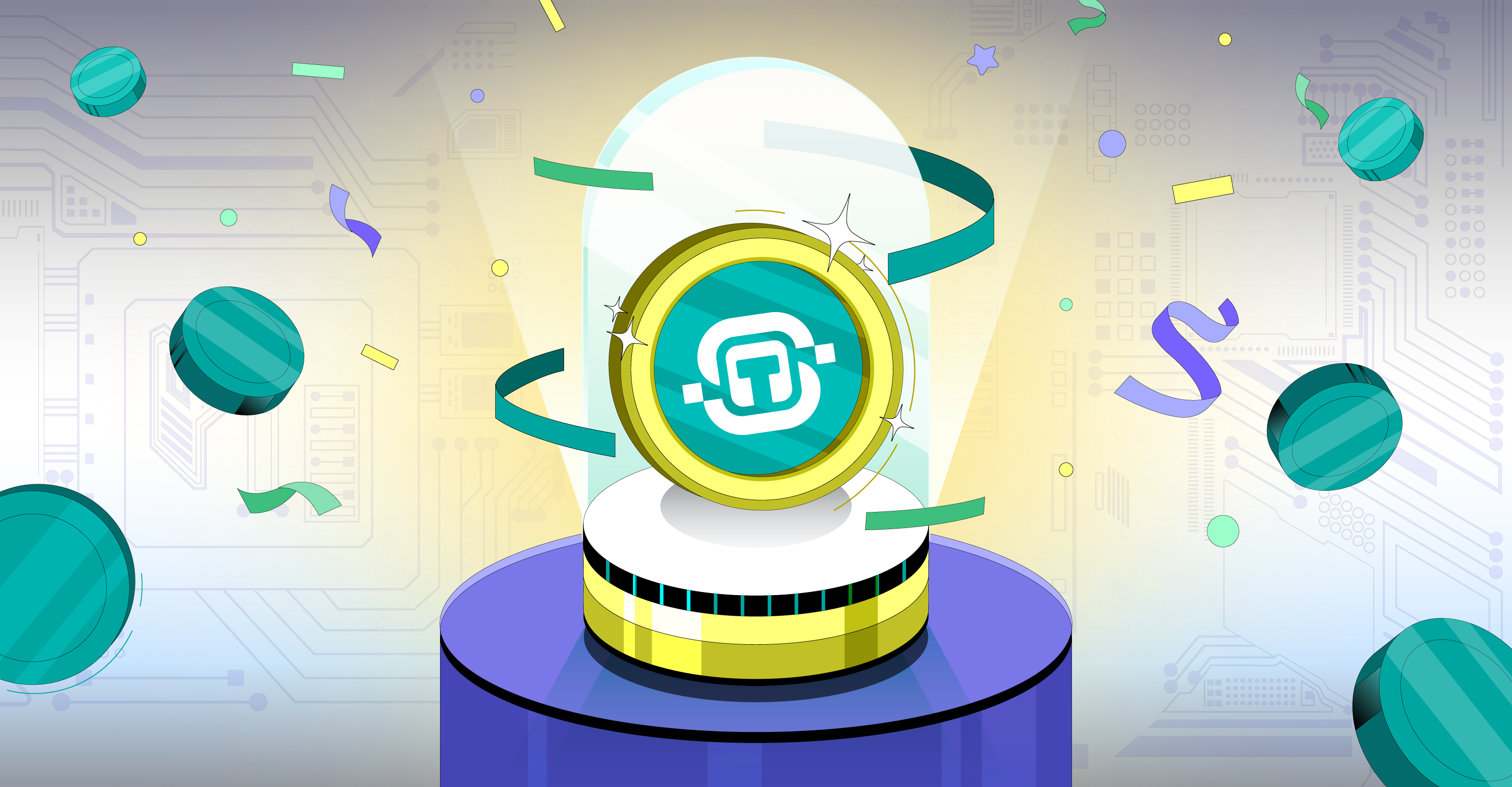 VNST coin artwork coin contrast graphic design illustration illustration art illustrator money
