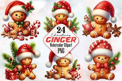 Christmas Gingerbread Sublimation PNG 3d animation app branding design graphic design illustration logo ui vector