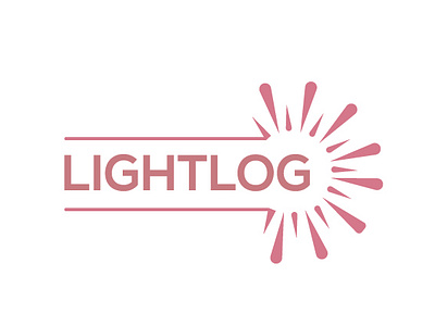light log logo branding flat logo graphic design letter logo light log logo motion graphics unique logo
