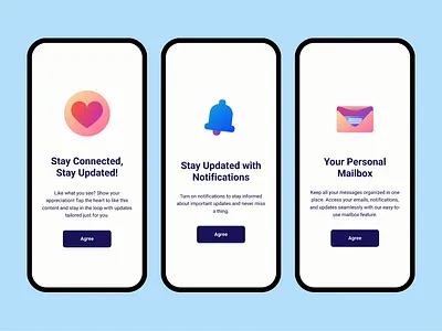 Coach marks / onboarding 3d animation app branding design graphic design icon illustration logo motion graphics ui uiux ux