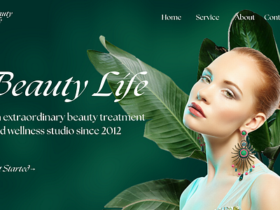 Beauty design graphic design illustration ui ux