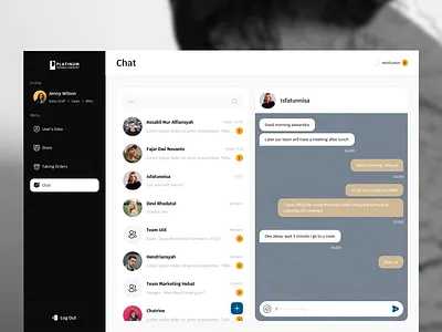 Sales Reporting System - Dashboard app custom app design internal system mobile app mobile design product design software development ui ux
