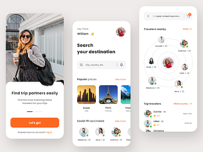 Travel App Design🌍(Travel Booking App) animation logo mobile app design ui uiux design ux website design