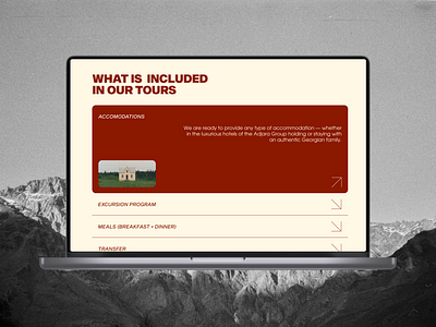 Travel agency website branding landing page ui ux webdesign website