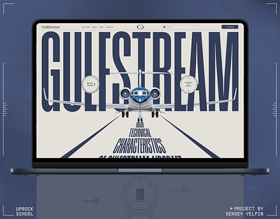 Gulfstream | E-commerce redesign air aircraft design gulfstream interface site ux uxui web web design website